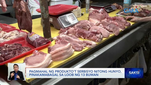 Pagmahal ng produkto't serbisyo nitong hunyo, pinakamabagal sa loob ng 13 buwan | Saksi