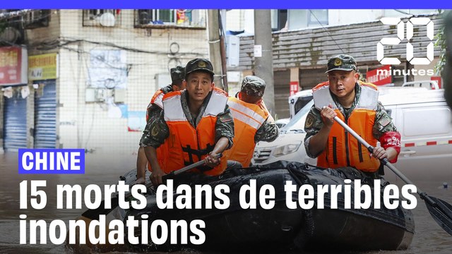 Chine : Le pays fait face à de terribles inondations meurtrières #shorts