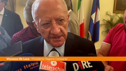 Autonomia, De Luca "Lavoro di definizione dei Lep non si può fermare"