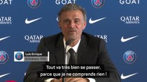 PSG - Quand Enrique fait rire tous les journalistes sur son niveau en français