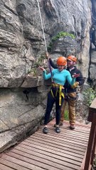 Can You Tell It Was My First Time Rock Climbing?