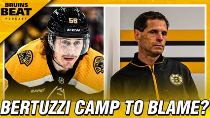 Marinofsky: Tyler Bertuzzi's Camp to Blame for Bruins Departure