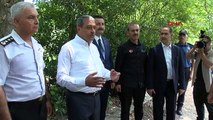 Aile ve Sosyal Hizmetler Bakanı Mahinur Özdemir Göktaş, Nasreddin Hoca Şenliği'nde göle maya çaldı