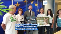 NGOs deliver over 260,000 signatures to protect Spain's Doñana park to the European Commission