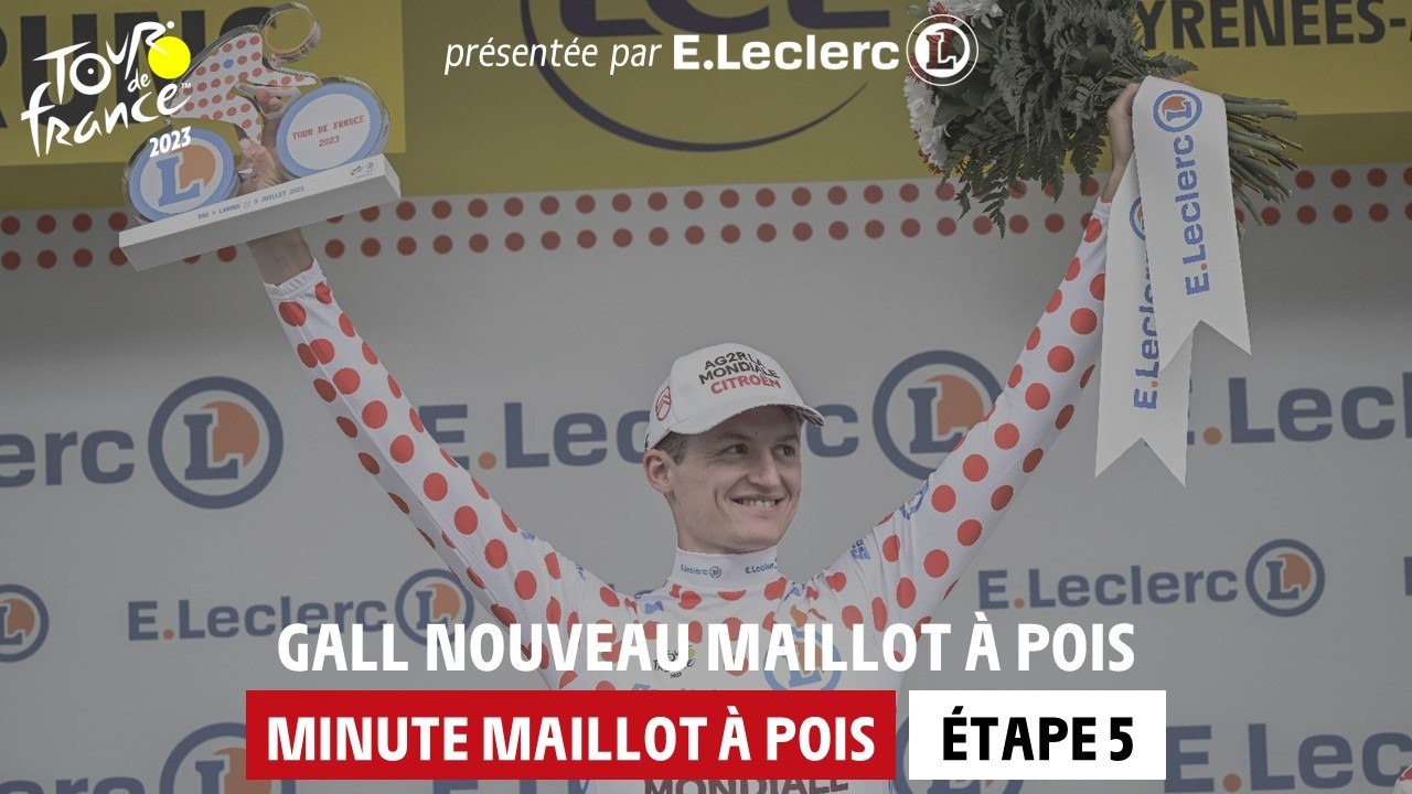 E.Leclerc Polka Dot Jersey Minute - Stage 5 - Tour de France 2023