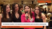 Testimonio padres y estudiantes misioneros que viajaron a Bariloche