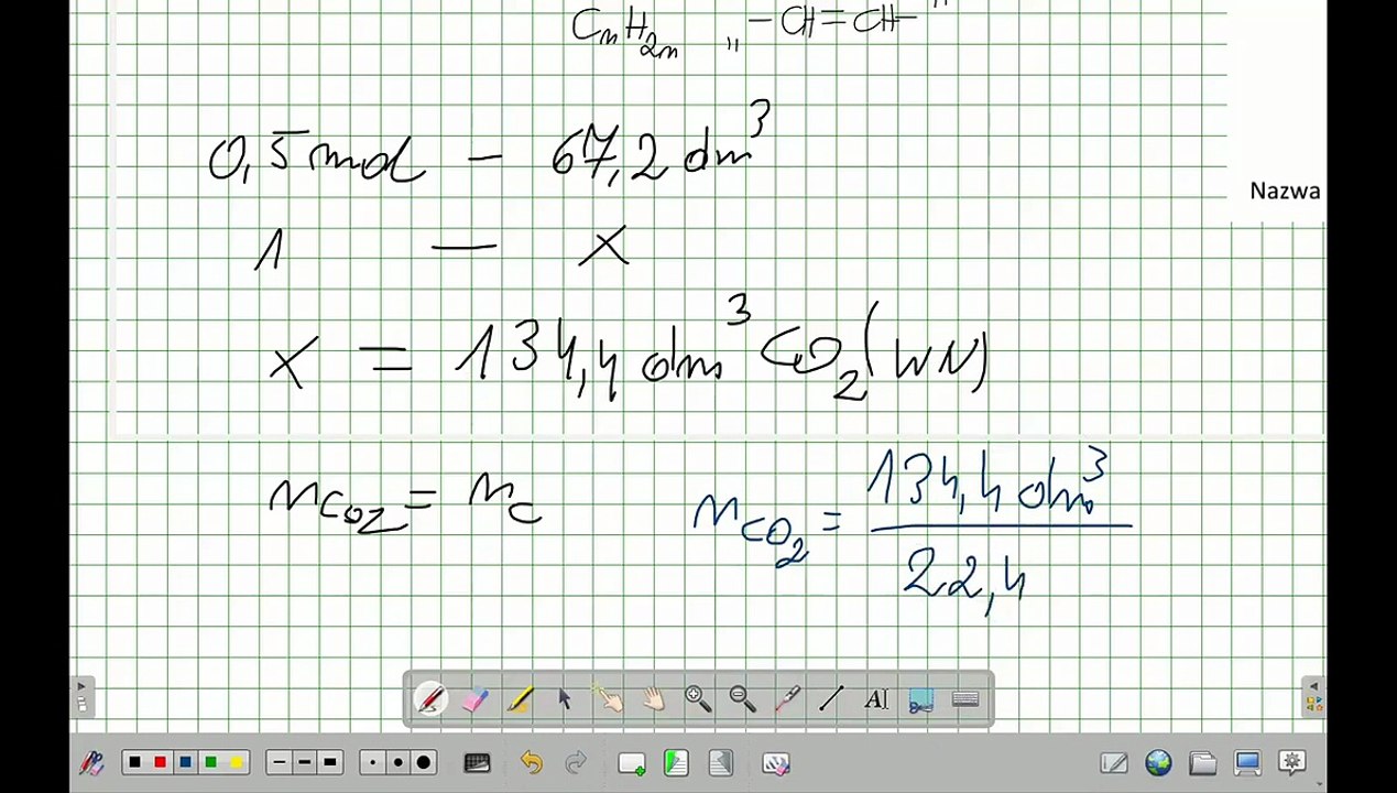 USTALANIE WZORU WĘGLOWODORU. ZADANIE 17 I 18 MATURALNY CHEMIK 2019 #chemia #chemistry