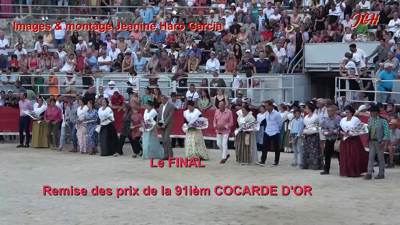 Remise des prix à la Cocarde d'Or le 3 Juillet 2023