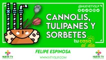 Cannolis, tulipanes y sorbetes