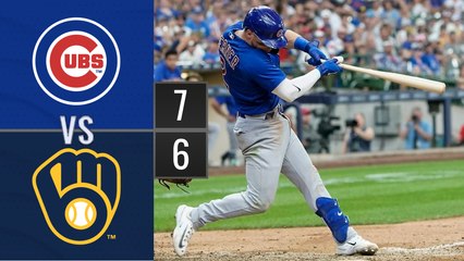 Resumen Cachorros de Chicago vs Cerveceros de Milwaukee | MLB 04-07-2023