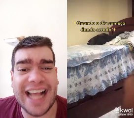 Quando se acorda azarado kkk