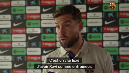 Barça - Martínez : "Un vrai luxe d'avoir Xavi comme entraîneur"