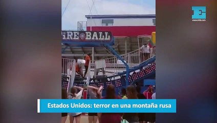 Estados Unidos: terror en una montaña rusa