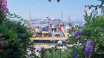 Le yacht de luxe du milliardaire mexicain est ancré à Bodrum ! Un plein ravitaillement de 16 millions de lires a été effectué