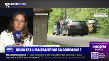Plaintes contre la dame de compagnie d'Alain Delon: l'acteur entouré de ses enfants à son domicile de Douchy (Loiret)
