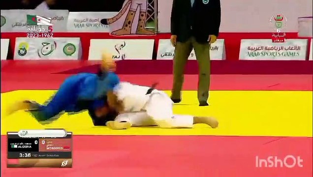 Jeux arabes 2023 : Dris Messaoud plie un Marocain en 30 secondes (ippon) !