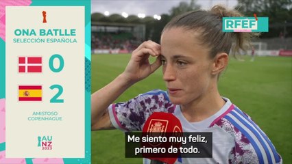 Ona Batlle: "Hay cosas a mejorar, pero estamos muy contentas"
