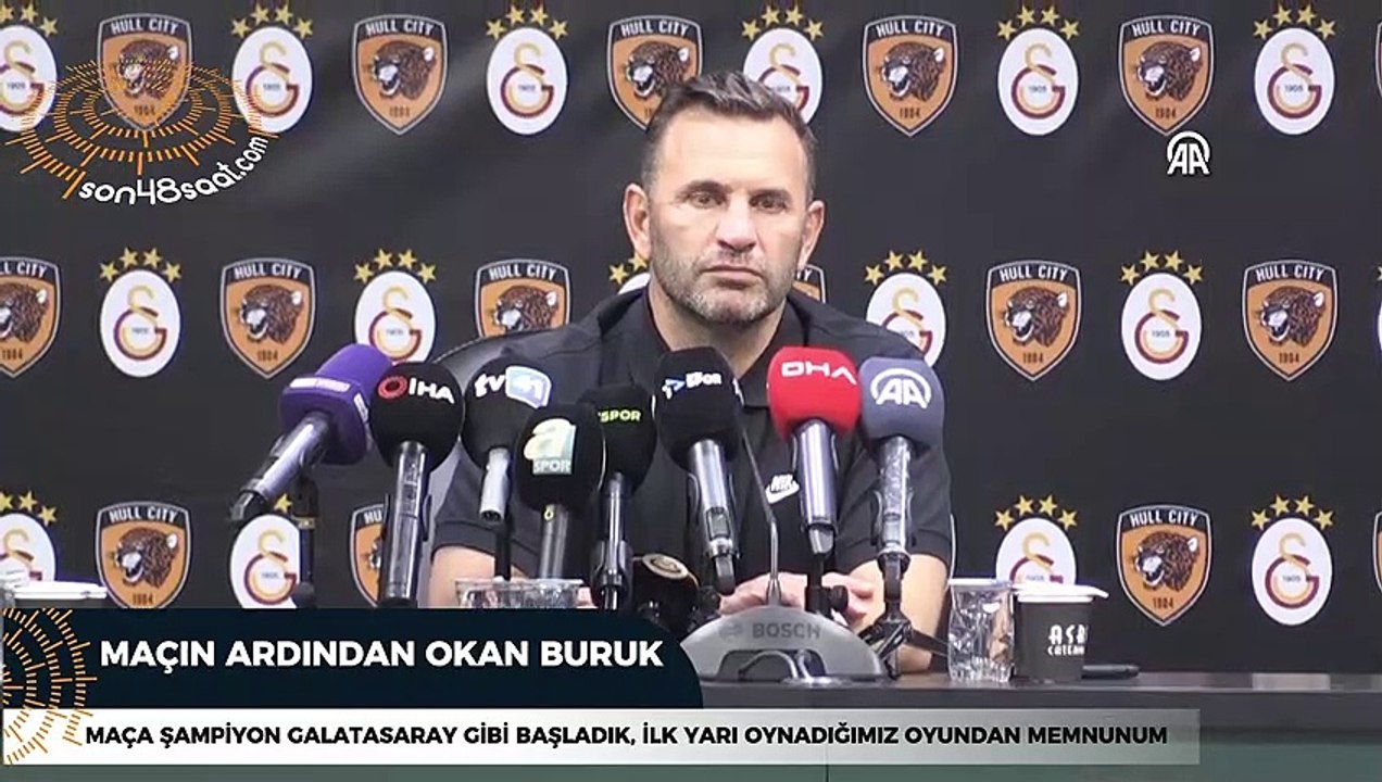 Okan Buruk "İlk yarı şampiyon Galatasaray gibi oynadık"