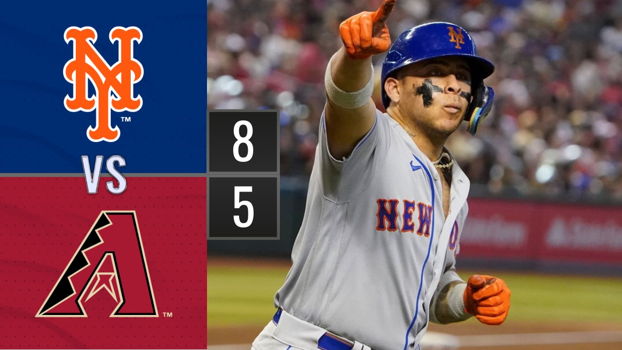 Resumen Metropolitanos de Nueva York vs D-Backs de Arizona | MLB 04-07-2023