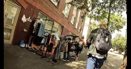 Broken Lives and Homelessness in Vancouver, Canada - Thursday,  June 29 2023