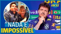 Diniz responde se Neymar e Ganso voltarão a jogar juntos na seleção