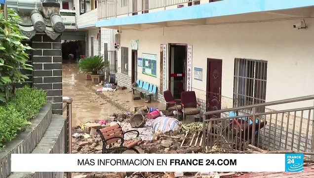 Inundaciones en el sur de China dejan varios muertos y daños en infraestructura
