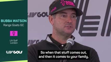 Watson forgives all LIV haters