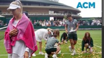 Protest disrupts Aussie Daria Saville’s Wimbledon dream