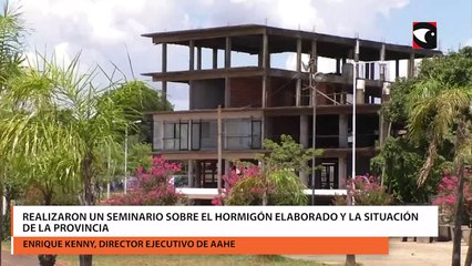Realizaron un seminario sobre el hormigón elaborado y la situación de la provincia