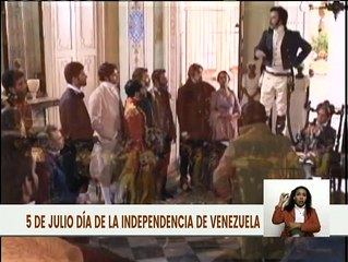 5 de julio Declaración de la Independencia de Venezuela