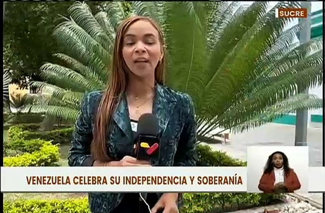 Sucre | Desarrollan acto protocolar en Cumaná sobre el Día de la Independencia de Venezuela