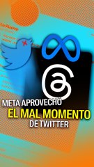 Meta aprovechó el mal momento de Twitter para lanzar Threads