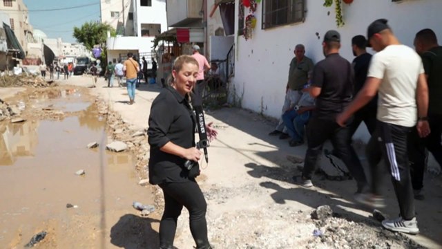 Palestinians return to Jenin after Israeli military op.