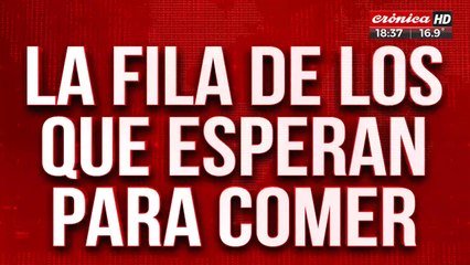 La fila de los que esperan para comer: vivir en la calle de la ciudad más rica