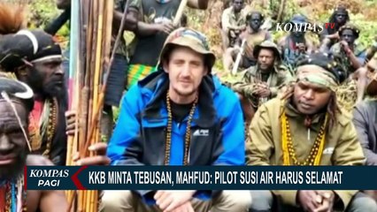 Soal KKB Minta Tebusan Rp5 Miliar, Mahfud MD: Pilot Susi Air Harus Selamat