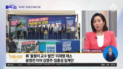 거대 양당, ‘장군멍군’ 윤리위 징계안 10번 주고받아