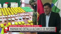 Viceministro dice que 17 toneladas de cocaína no salieron de Bolivia sino de Sudamérica