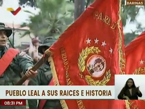 Pueblo y FANB en Barinas conmemoraron el Día de la Independencia de Venezuela