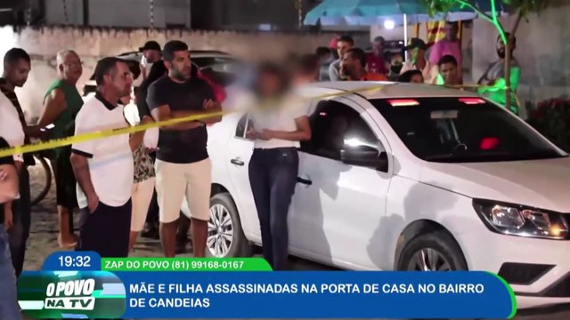 Mãe e filha são mortas na porta de casa em Candeias, Jaboatão dos Guararapes