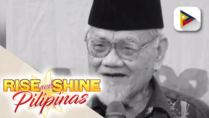 First Bangsamoro Grand Mufti Abuhuraira Udasan, pumanaw sa edad na 81
