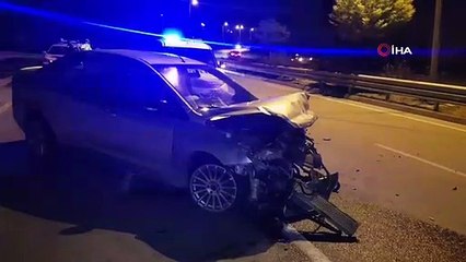 Le conducteur de la voiture qui a heurté la barrière est sorti avec un alcool de 2,44 promil