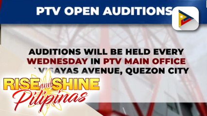 PTV, magsasagawa ng Open Auditions para sa mga nais maging reporter, host, at content creator
