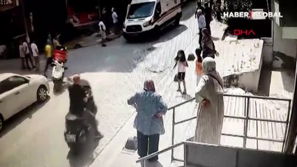 Ev sahibi, kiracısını vurdu: O anlar kamerada 