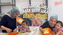 Bento Comel Nasi Goreng Smiley, Anak Mesti Suka Dan Kena Cuba Tau!