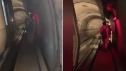 İstanbul’da metro arızası: Yolcular raylarda yürüdü