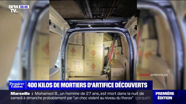 À Paris, la police saisit 408 kilos de mortiers d'artifice