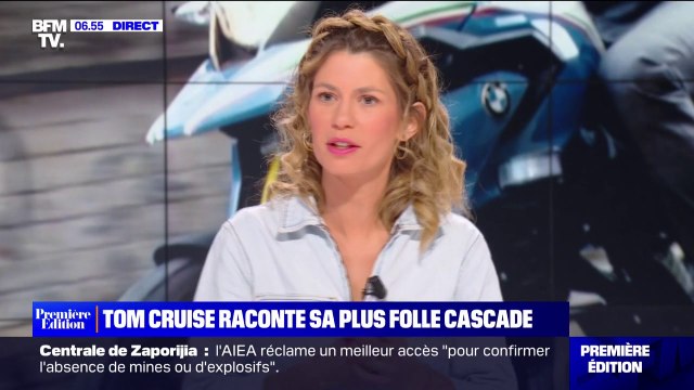 Tom Cruise raconte sa cascade la plus folle à l'ancienne championne de tennis Marion Bartoli