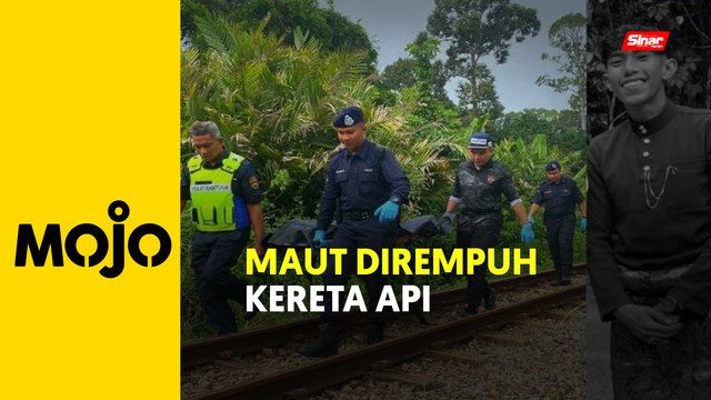 Lelaki maut, dirempuh kereta api