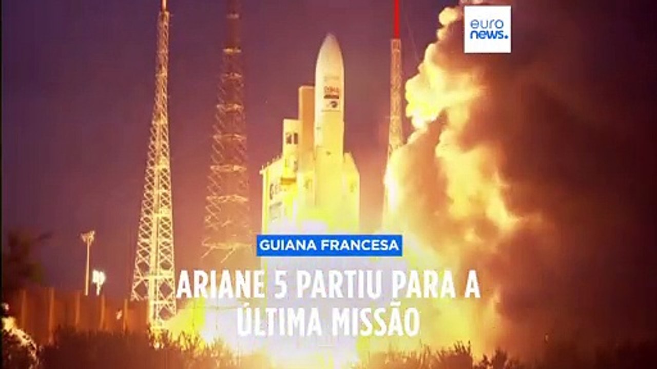A última missão do Ariane 5