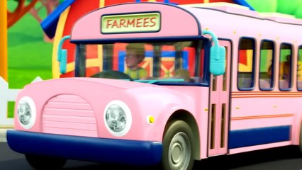 Wheels On The Bus, Fun Adventure Ride and Nursery Rhyme for Kids